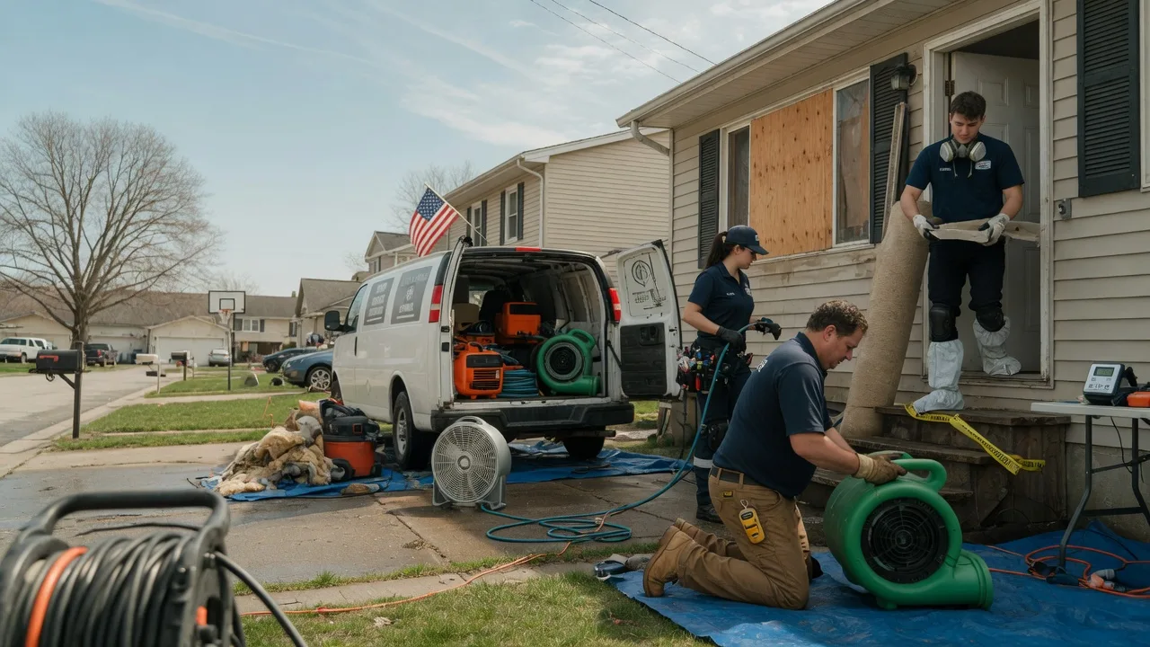 Water Damage Restoration in Hecla, SD near me